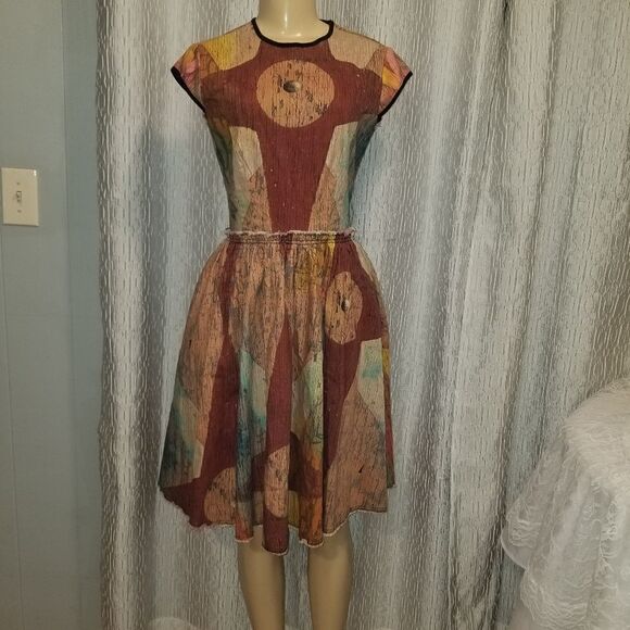 NWT Making The Cut Carnival Fit & Flare Dress SMALL New - Picture 8 of 9